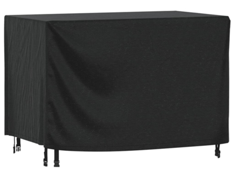Cubierta Para Muebles De Jardín VIDAXL Negro Poliéster (140x70x90 cm)