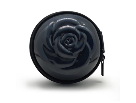 Estuche para Copas Menstruales SILEU (8 cm - Negro Holográfico)