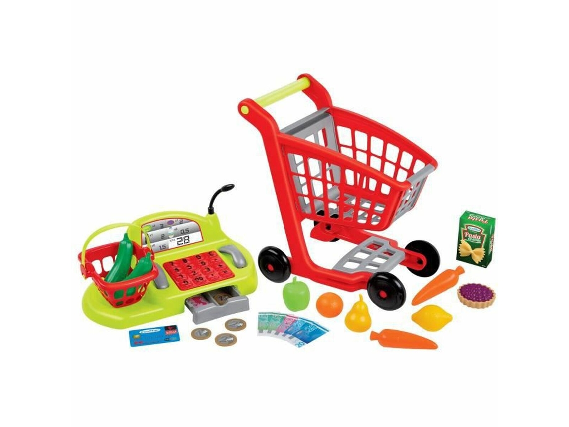 Carrito De Supermercado Infantil Con Caja Registradora