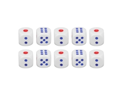 Hoja de datos de 6 piezas y 6 caras, segura, portátil, blanca | Sin marca