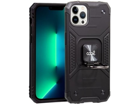 Funda Cool para iPhone 13 Pro Hard Anilla Negro