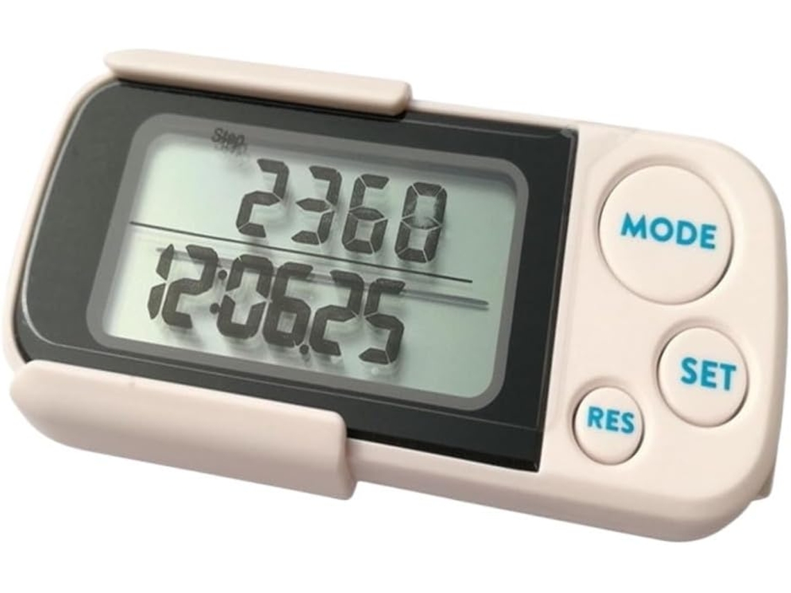 Grand Écran 3d Kilómetro Électronique Chronomètre Calorías Podomètre 30 Jours Mémoire Million