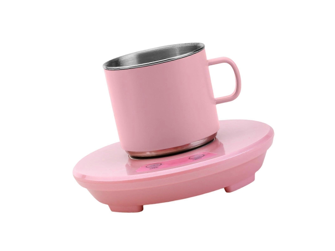 Calentador y enfriador de tazas de café de doble temperatura, ideal para la oficina y el hogar, con calentamiento y enfriamiento rápidos.