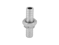 Conector De Mangueira De Aço Inoxidável 304 Com Rosca Macho, Acoplamento De Fluxo (10mm)