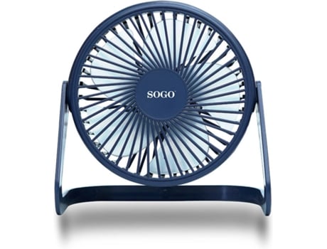 Mini Ventilador de Mesa SOGO VEN-SS-21401-N (1 velocidades - 2 W - Diámetro 12 cm)