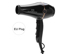 Secador De Pelo Profesional 2000w Con Temperatura Constante Para Estilo Rápido Negro