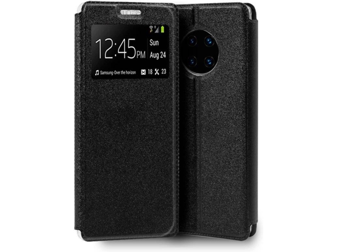 Funda Huawei Mate 30 Pro COOL Flip Negro