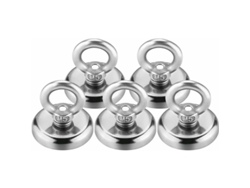 Imán de neodimio de 32 mm y 35 kg de fuerza de tracción (5 unidades)