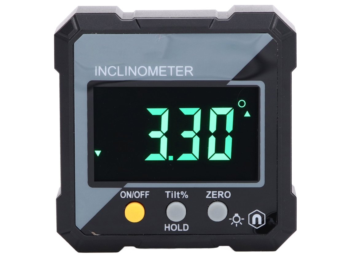 Buscador De Ángulos Digital Con Inclinómetro Magnético, Transportador Electrónico, Alta Precisión 4x90°