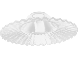 Pantalla Decorativa Colgante De Cristal Verde Oscuro Para Sombrilla, Pantalla Transparente, Compatible Con Lámparas Colgantes.