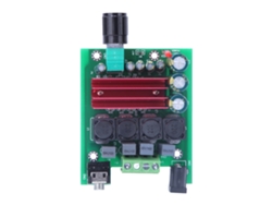 Veloriskku-placa De Amplificador Digital Hifi Tpa3116d2 2.0 Estéreo 50wx2 8-25v Canal Dual Módulo De Áudio