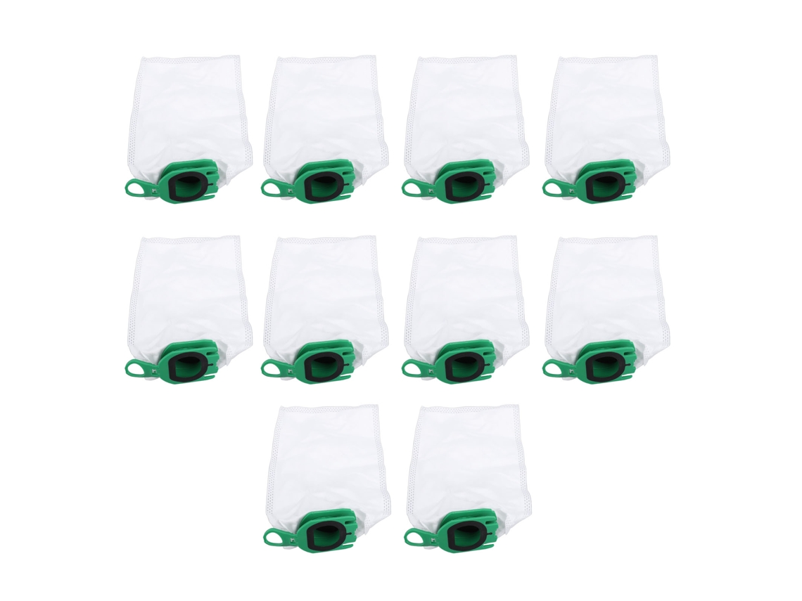 Bolsas De Repuesto Para Aspiradoras Vorwerk Vb100 Fp100, Fabricadas En Tela No Tejida Y Abs, 10 Unidades.
