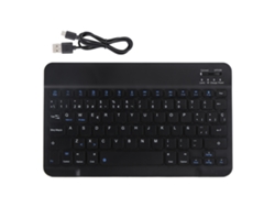 Teclado Inalámbrico Bluetooth 3.0 Con Panel Táctil, Mini Portátil Para Ios/android Con Batería De Litio Integrada.
