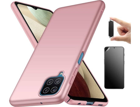 Funda + Protector de Pantalla + Soporte Magnético Vivo Y21S Turtleshell Rosa
