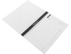 Agenda Semanal Minimalista (sin Fecha) Bloc De Notas Mensual Ligero Con Lista De Tareas Pendientes