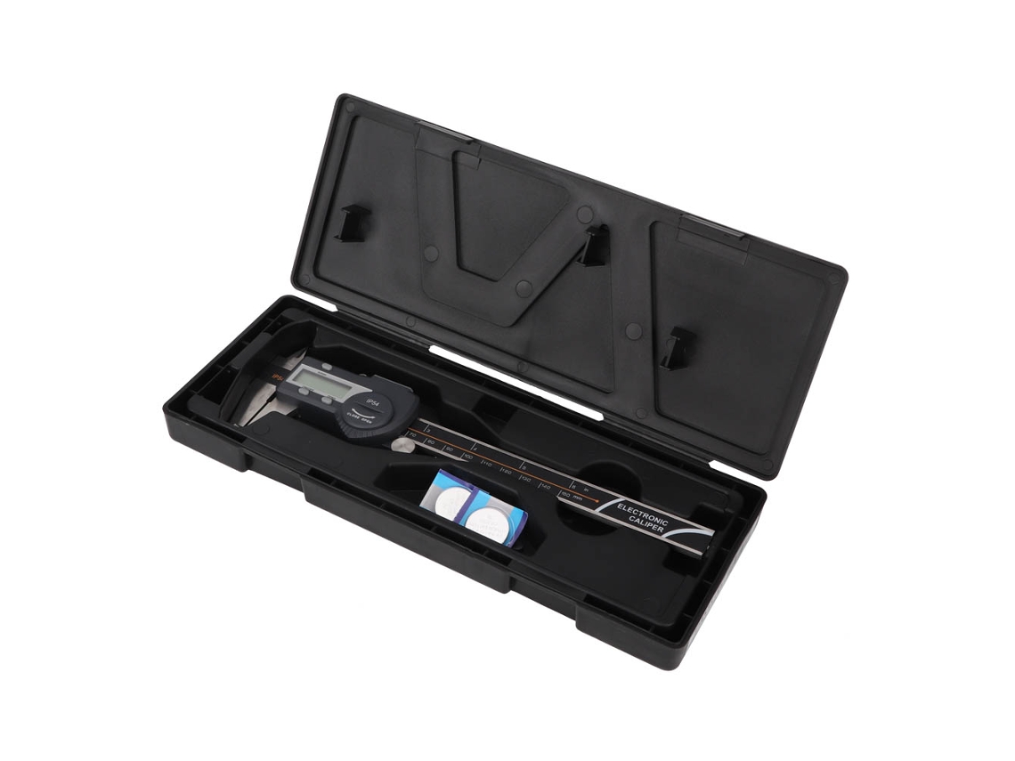 Calibrador Digital Electrónico Vernier De Acero Inoxidable, Herramienta De Medición De 0 A 150 Mm