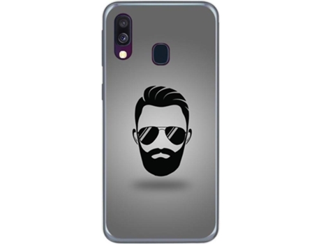 Carcasa Samsung Galaxy A40 TUMUNDOSMARTPHONE Barba Multicolor