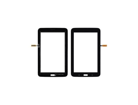Cristal de Pantalla Táctil para Samsung Galaxy Tab 3 Lite 7'' T110 Herramientas Adhesivas Vidrio Templado Negro