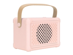 Altavoz Bluetooth retro de alta fidelidad, graves, bajo consumo de energía, transmisión rápida, multifuncional, vintage, con cable.
