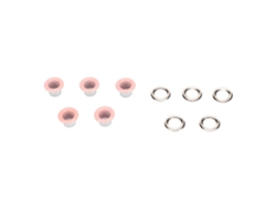 Kit De Ojales Para Silla De Montar, 500 Juegos, 6 Mm, Cobre Duradero Para Cuero, Ropa Y Textiles, Color Rosa.