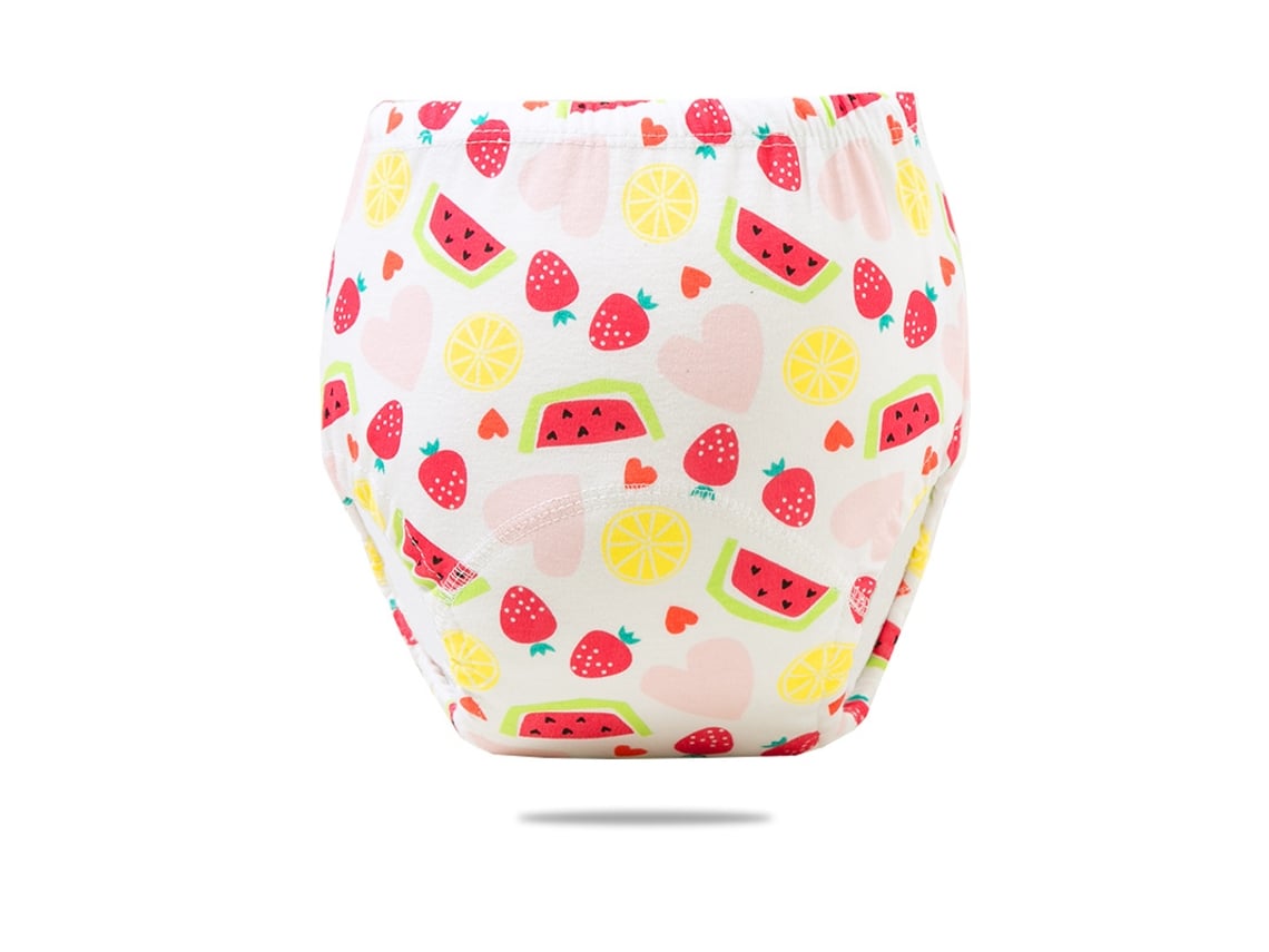 Pañales lavables para bebé, calzoncillos de entrenamiento, talla 110, color sandía (aptos para gatos de 25 a 40 años)