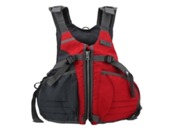 2026rebe-chaleco De Pesca Ajustable Transpirable Para Hombre Y Mujer Con Mochila, Ideal Para Pesca Al Vuelo Al Aire Libre, Talla Única Rojo