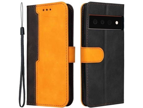 Funda Google Pixel 6 Dual HFS-HOUSE Dual Couleur (Naranja)