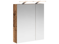 Maison Exclusive - Armario Con Espejo De Baño Madera Vieja 60 X 14,5 X 70 Cm