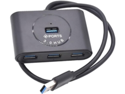 Divisor De Puertos Usb Compacto Para Portátil, Teléfono Y Tableta.