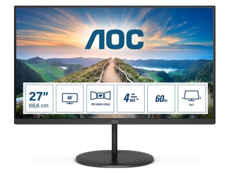 Monitor AOC U27V4EA (27" - 60 Hz - 4 ms)