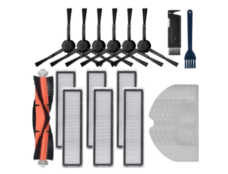 Escova principal lateral esfregona pano filtro hepa para xiaomi dreame bot l10 pro
