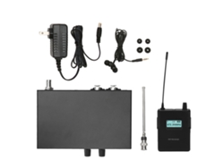 Transmisor y receptor del sistema de monitoreo UHF estéreo inalámbrico