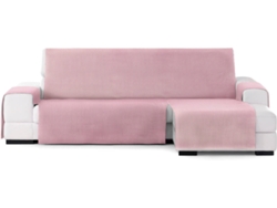 Funda de Sofá Chaise Longue TODOPARAMICASA Calma Rosa (Brazo Derecho -  290 cm)