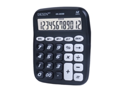 Calculadora Fofa 12 Dígitos Display Lcd Grande Botões Coloridos Para Escola Casa Escritório Estudantes Contadores