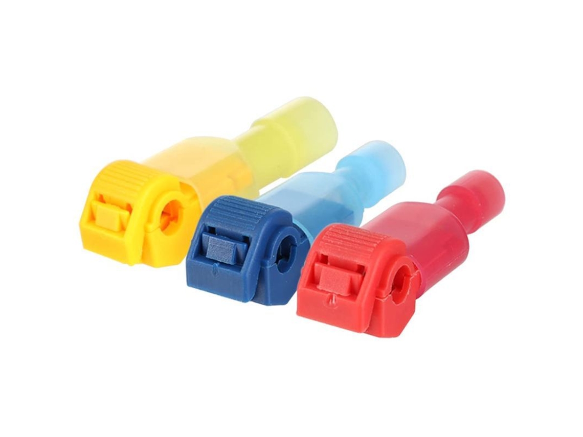 Conector De Cable T-tap, 60 Piezas (30 Pares), Kit De Empalme Rápido Con Conector Eléctrico Autodesconectable.