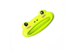 Exprimidor de pasta de dientes de rana de plástico animado