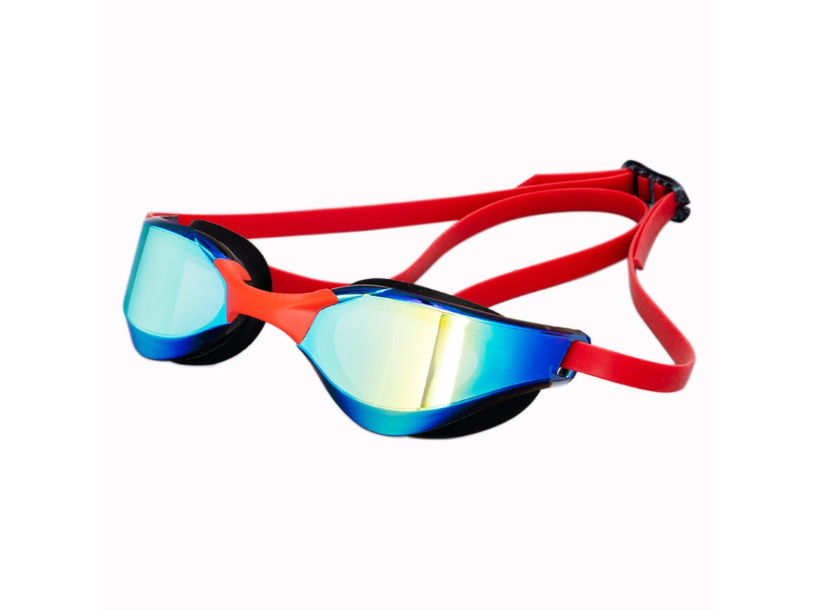 Gafas de natación para adultos con revestimiento electrónico y antivaho para entrenamiento.