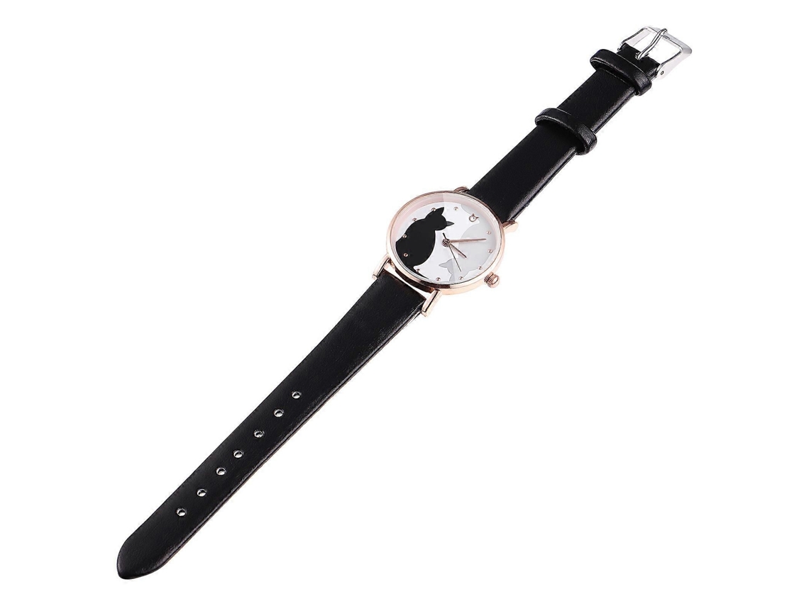 Reloj de dibujos animados creativo, superficie lisa GOKOCO