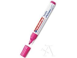 Pack 10 Rotulador Edding 4500 Textil Rosa 09 Permanente