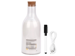 2026-lámpara De Mesa Led Recargable Usb Botella De Leche Diy Luz Nocturna Para Dormitorio