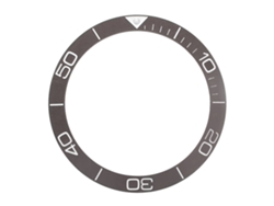 Inserto De Bisel De Cerámica De 38,6 Mm Con Números Blancos Para Reparación Y Reemplazo.