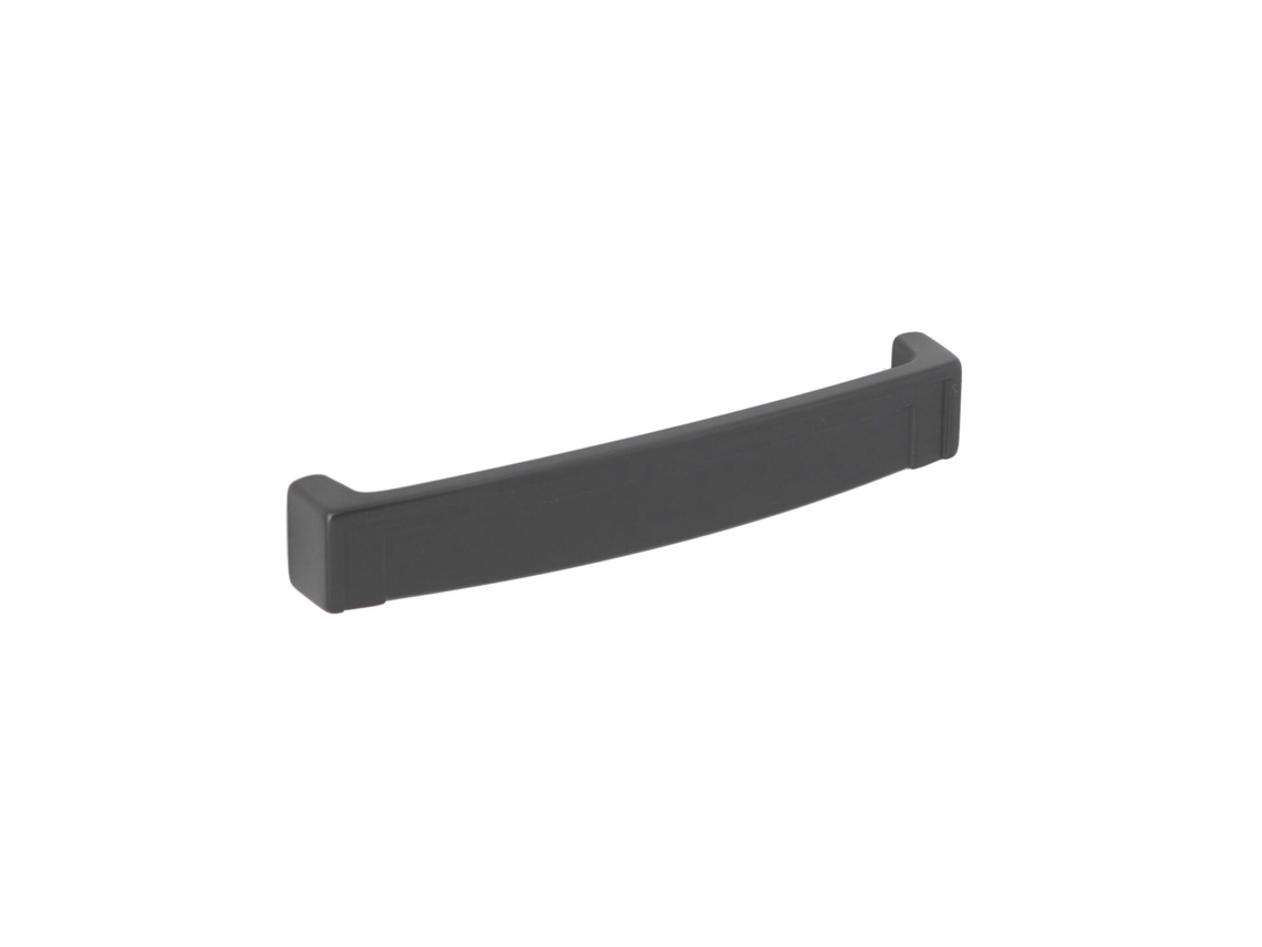 Tirador Para Mueble De Zamac Distancia Entre Ejes De 128 Mm Barniz Negro Mate Lote De 6mm