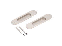 KOFIHETY Juego de Tiradores para Puertas Correderas en Aleación de Aluminio con Superficie Suave para Armarios y Puertas de Dormitorio