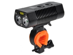 Luz De Bicicleta Super Brillante Faro De Bicicleta, Impermeable Usb Recargable Tipo C Fácil De Montar Ajuste Yizhood (negro)