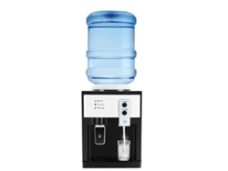 Dispensador de agua fría y caliente, compacto, color negro OEM
