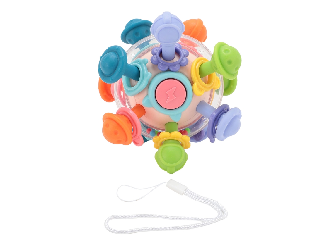 Pelota Para Agarrar Bebé Juguete Masticable Interactivo Portátil Sensorial Para Dientes 0-1 Año