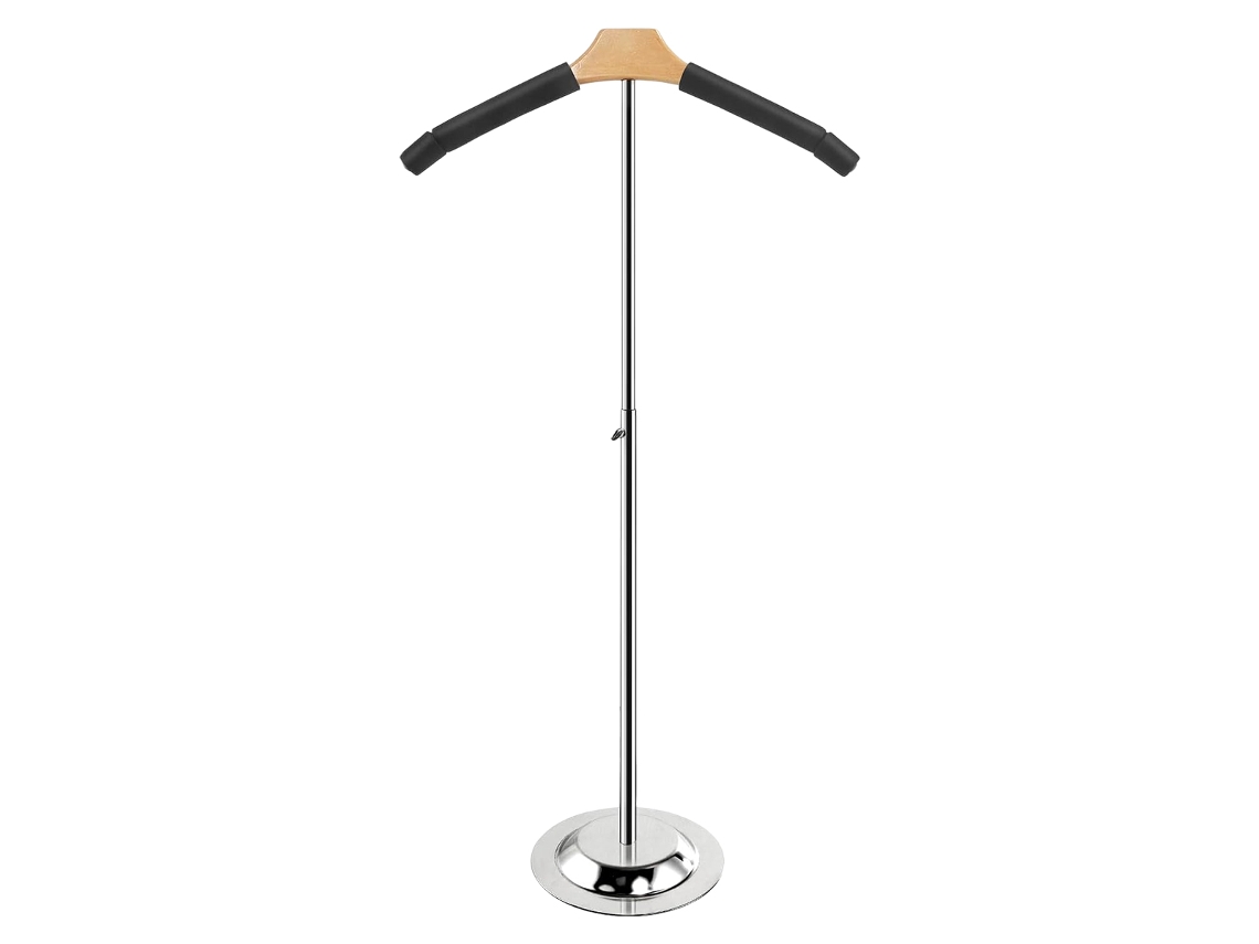 Expositor de camisetas ajustable, expositor de suéteres para vendedores, percha para ropa
