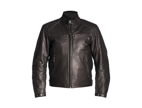 Abrigo para Hombre HELSTONS (M - Cuero - Márron)