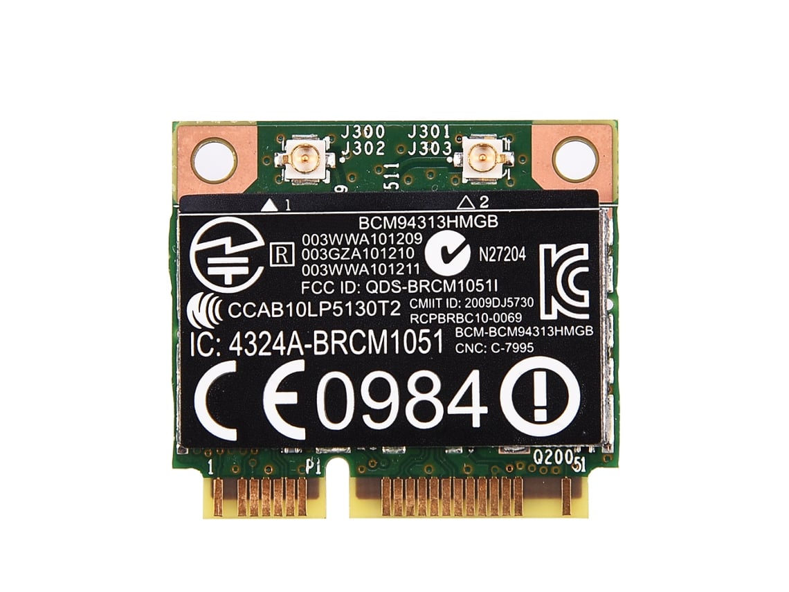Placa De Rede Sem Fio (conexão Sem Fio 802.11n Bluetooth 4.0) Adequada Para Placa De Rede Sem Fio Hp Bcm94313hmgb