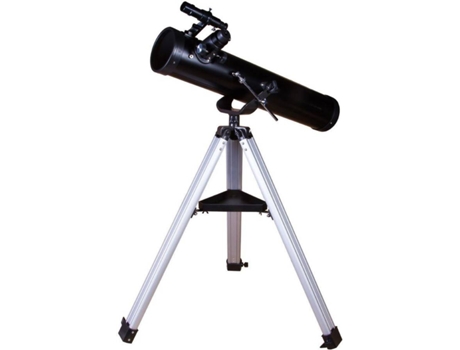 Telescopio Levenhuk Skyline base 100s – reflector newtoniano uso para principiantes que produce claras y